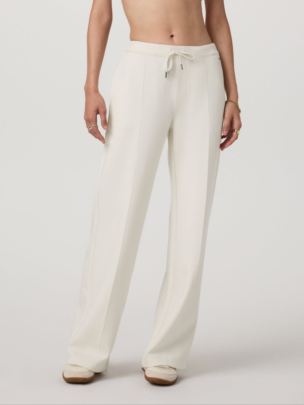 Vuori Compose Wideleg Pants Marshmallow Small NEW NWT - Picture 2 of 8